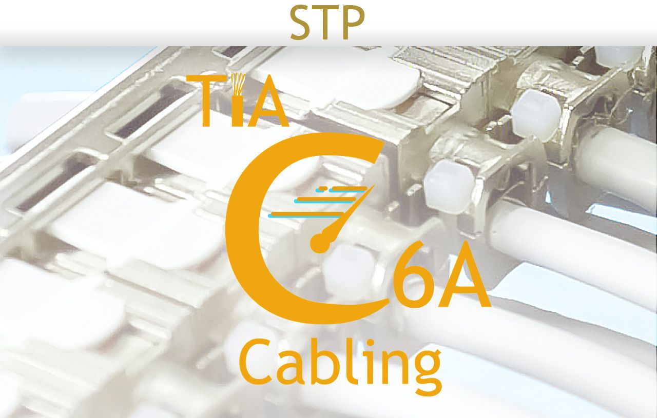 STP - TIA C6A-Verkabelung - Geschirmte TIA C6A-Verkabelungslösung
